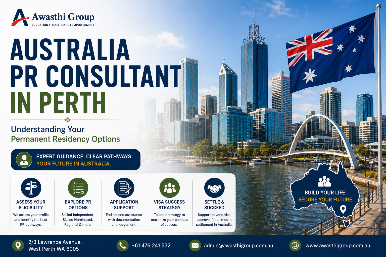Australia PR consultant in Perth helping with permanent residency planning