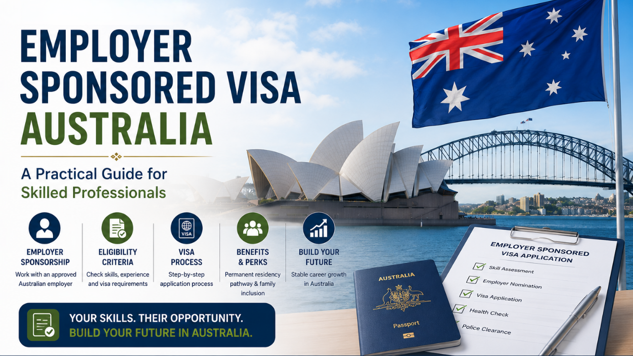 Employer sponsored visa Australia guidance for skilled professionals