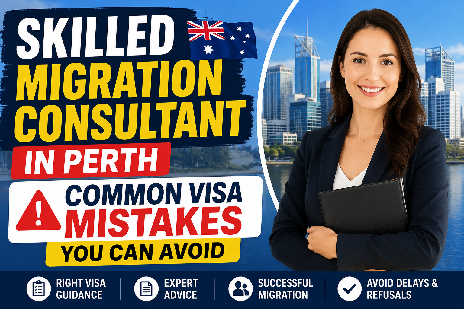 Skilled migration consultant in Perth helping clients avoid visa mistakes